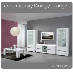 Contemporary Italian dining room and lounge furniture